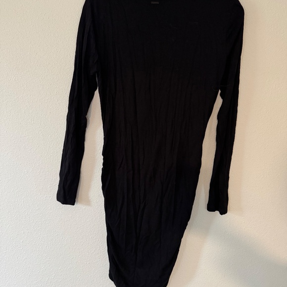 Volcom long sleeve midi Black Dress - Picture 3 of 3